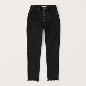 Abercrombie & Fitch Dark Gray Straight Jeans